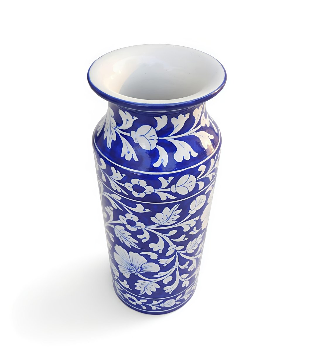 Amber Kunj - Neelambara Blue Pottery Neelambara   12 inch Amber Kunj - Neelambara