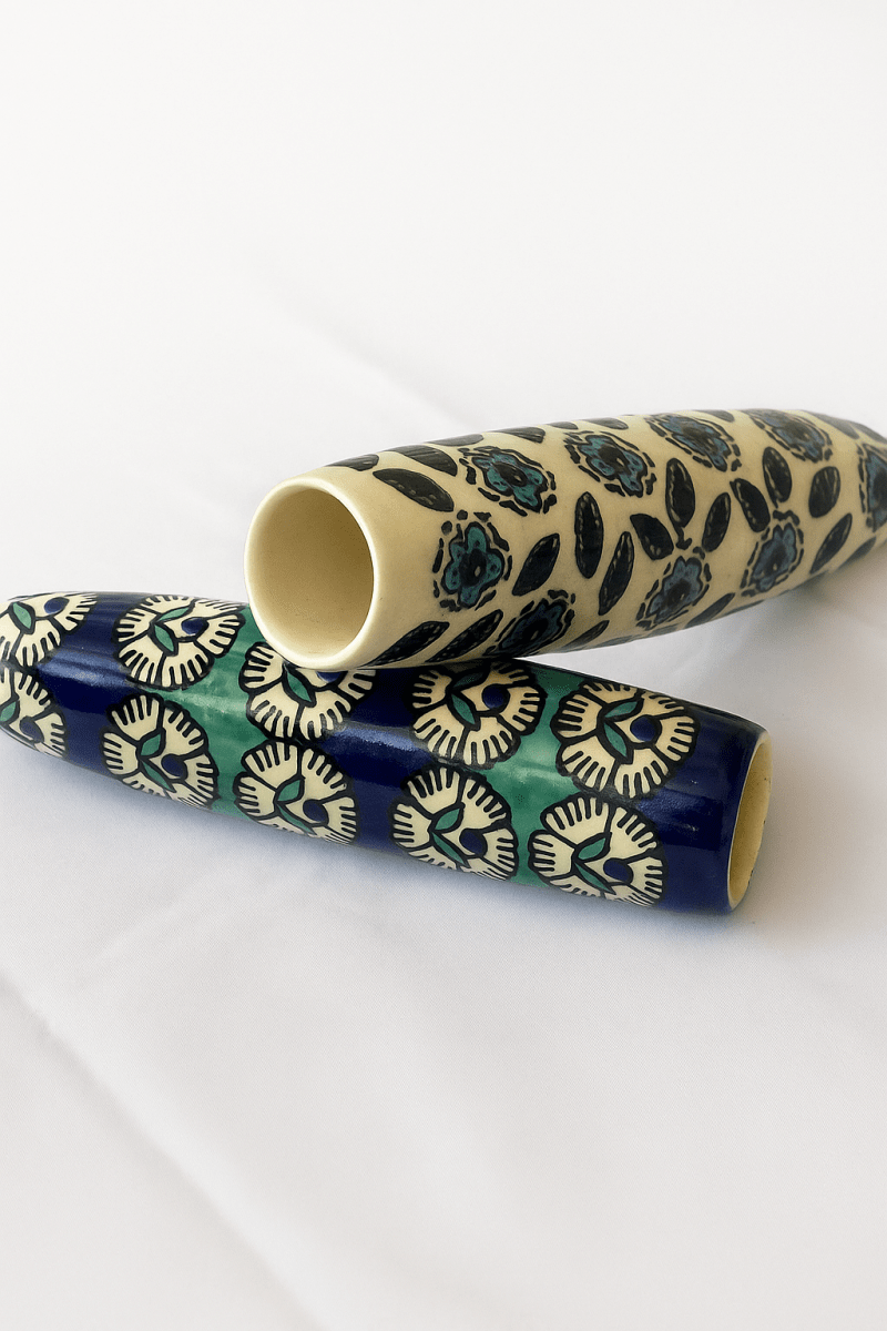 Bhitti Pushpak Patra - Neelambara Blue Pottery Neelambara   Bhitti Pushpak Patra - Neelambara
