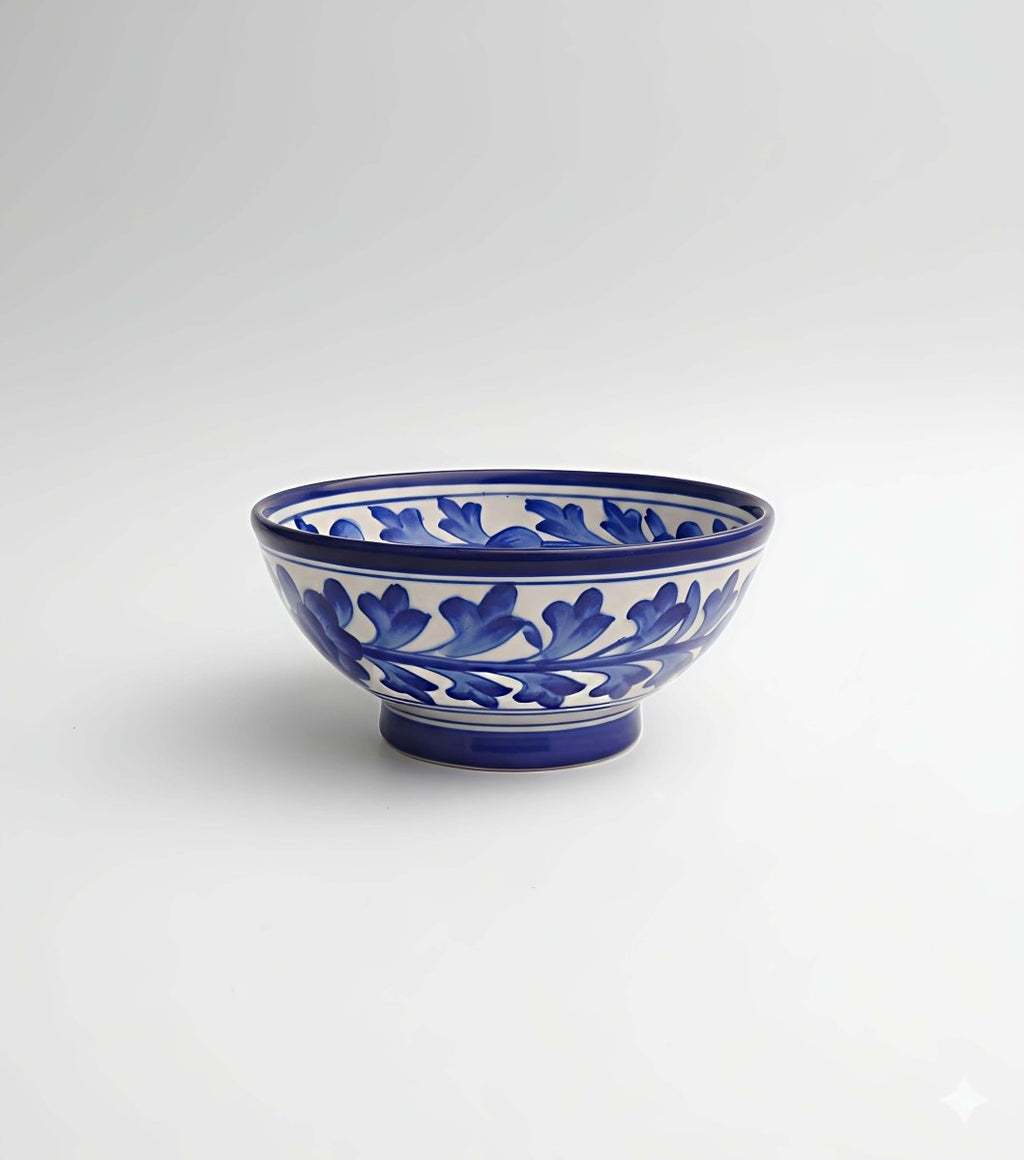 Kalpavriksha - Neelambara Blue Pottery Neelambara 07 Kalpavriksha Large Kalpavriksha - Neelambara