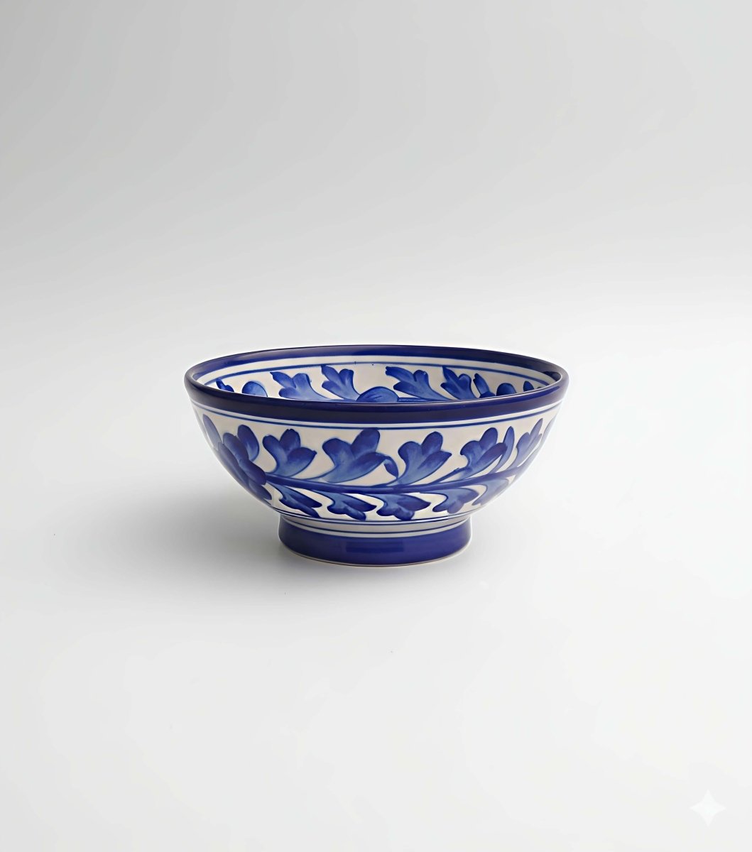 Kalpavriksha - Neelambara Blue Pottery Neelambara 07 Kalpavriksha Large Kalpavriksha - Neelambara