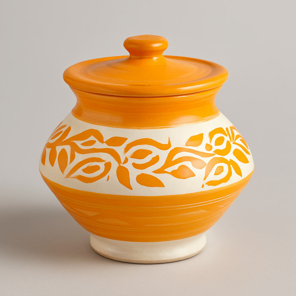 Kesar Martbaan - Neelambara Blue Pottery Neelambara 24 Kesar Martbaan 8*5 Inch Kesar Martbaan - Neelambara