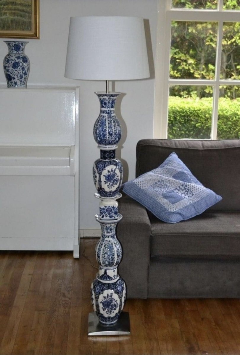 Neel Kutumbh Deep - Neelambara Blue Pottery Neelambara   5 feet Neel Kutumbh Deep - Neelambara