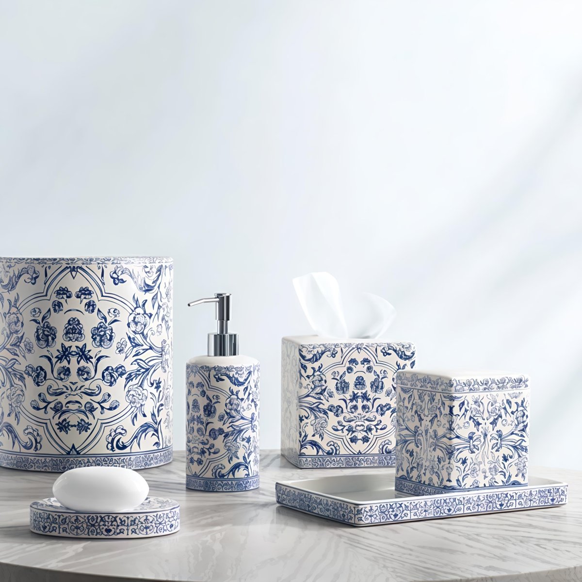 Neel Pushpanjali - Neelambara Blue Pottery Neelambara   Neel Pushpanjali - Neelambara