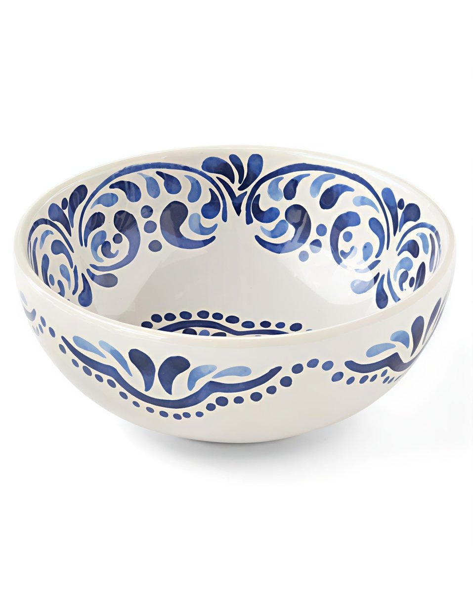 Neer Bindu Katori - Neelambara Blue Pottery Neelambara   Large Neer Bindu Katori - Neelambara