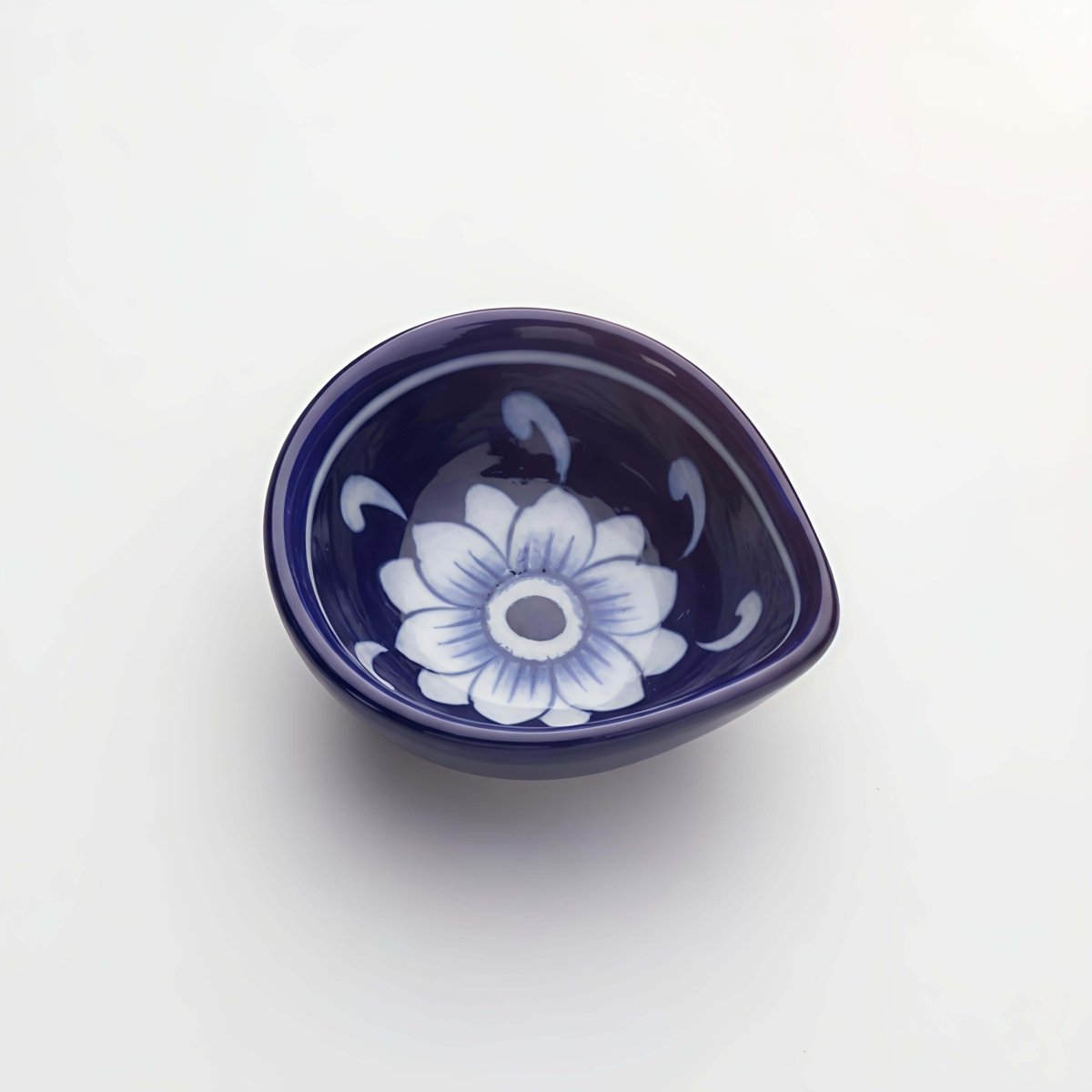Shwet Kamal - Neelambara Blue Pottery Neelambara 15 Shwet Kamal set of 11 Shwet Kamal - Neelambara